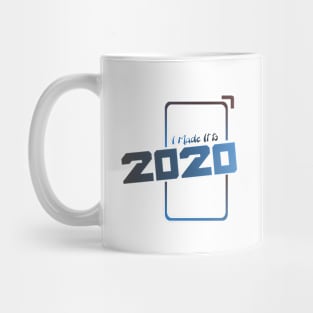 Showcase Step-out i made it to 2020 Design Blue Gradient Mug